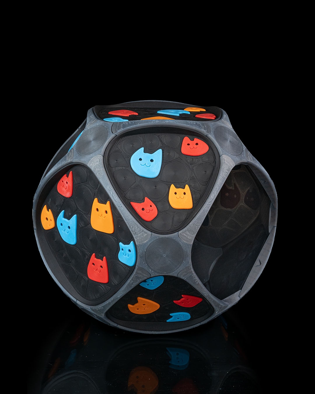 Kitty Pattern Pet House - Image 3