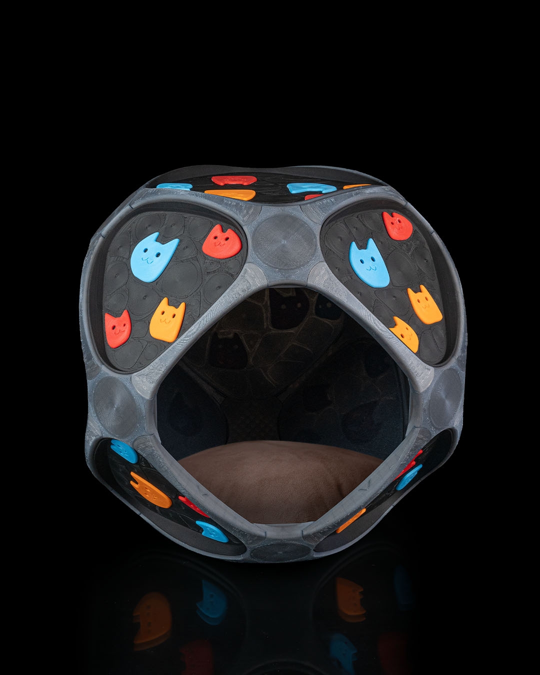 Kitty Pattern Pet House - Image 2