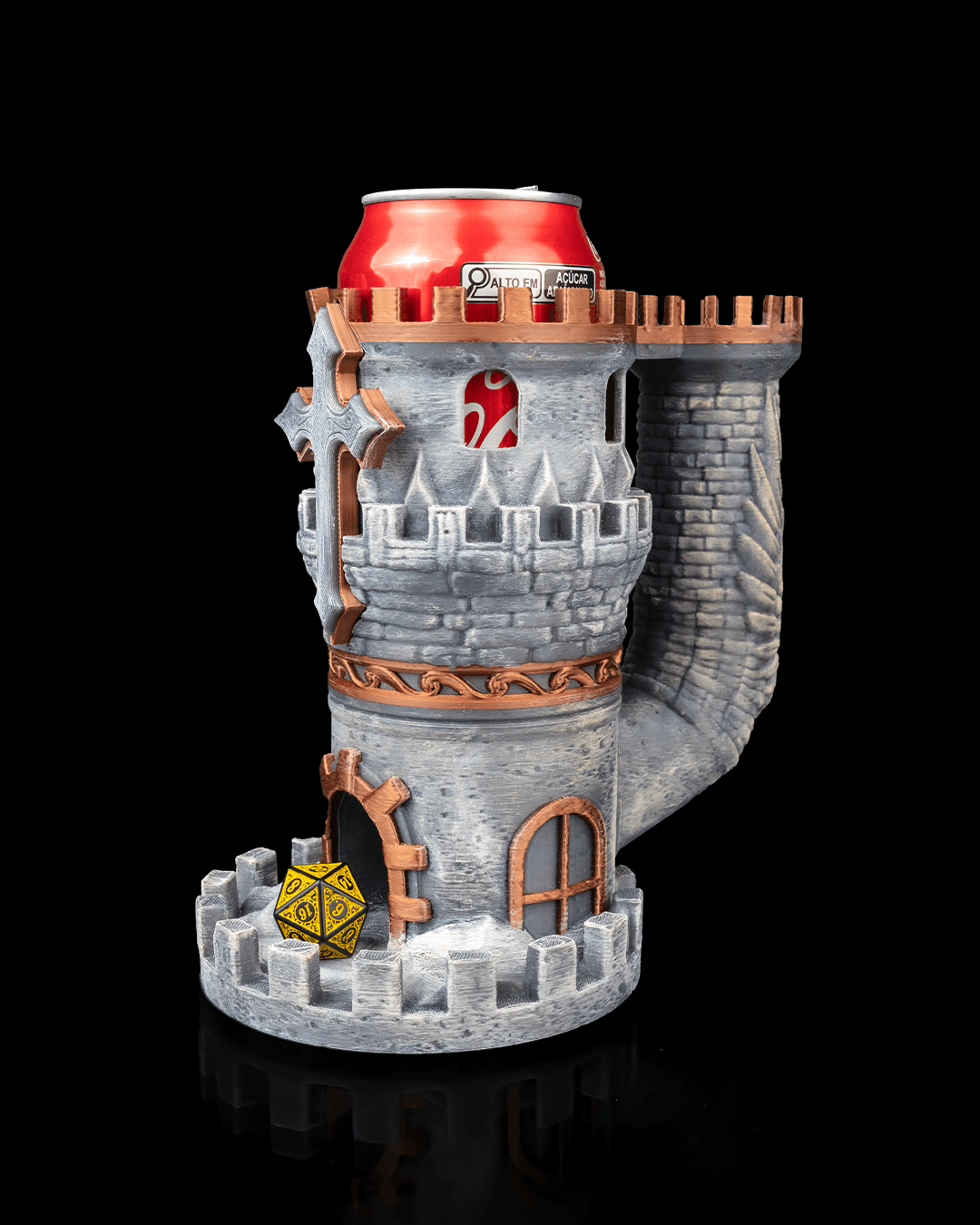 Tower of the Valiant Can Holder & Dice Tower - Image 3
