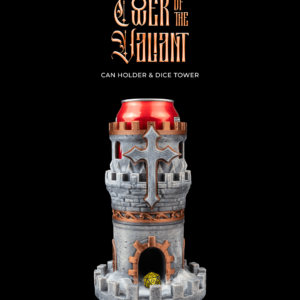 Tower of the Valiant Can Holder & Dice Tower