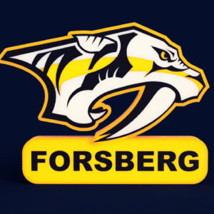 Nashville Predators Sign - LED Strip Compatible