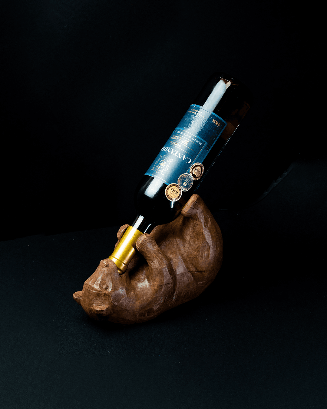 Suporte de Vinho Urso
