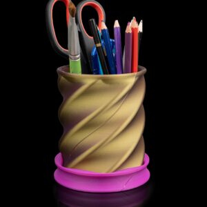 Porta-Canetas Copo Retorcido