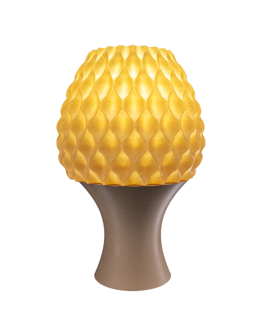 Abajur portátil "Reversed Diamond" sem fio, com lâmpada RGB recarregável e com controle remoto. Fabricada com plástico ecológico PLA através de impressão 3D. - Image 8