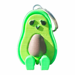 Avocado Keychain