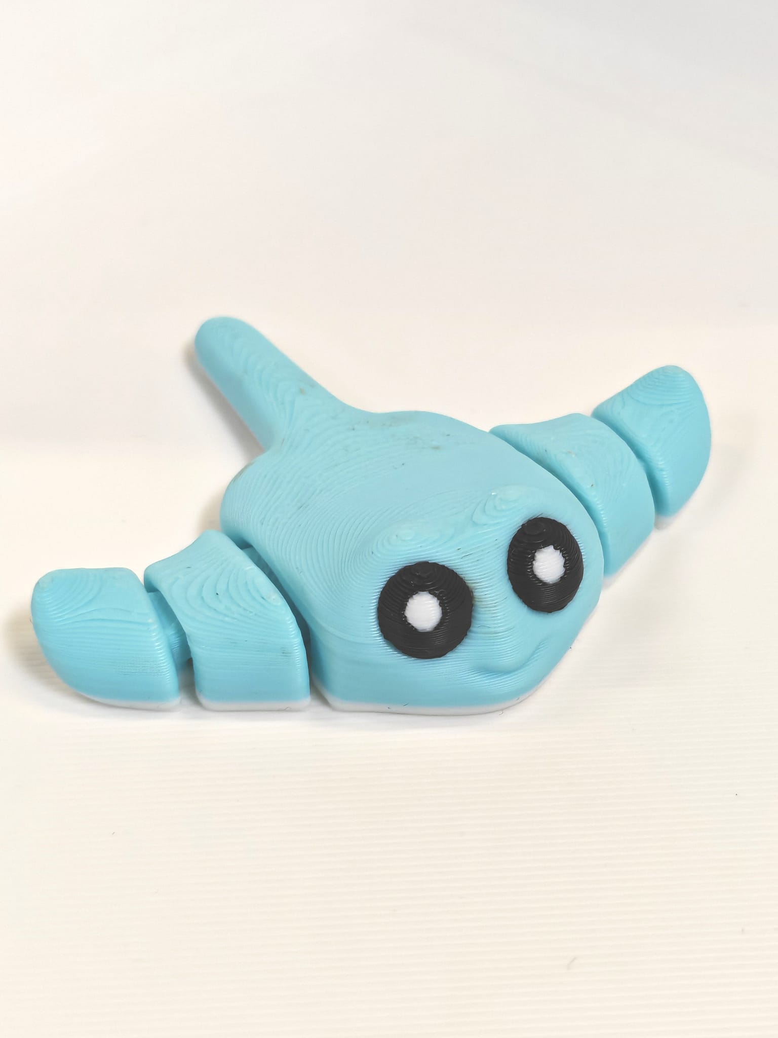 Printipop 3D Druck Rochi Rochen hellblau beweglich