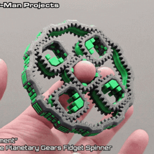 Engrenagem Planetária Quadrada