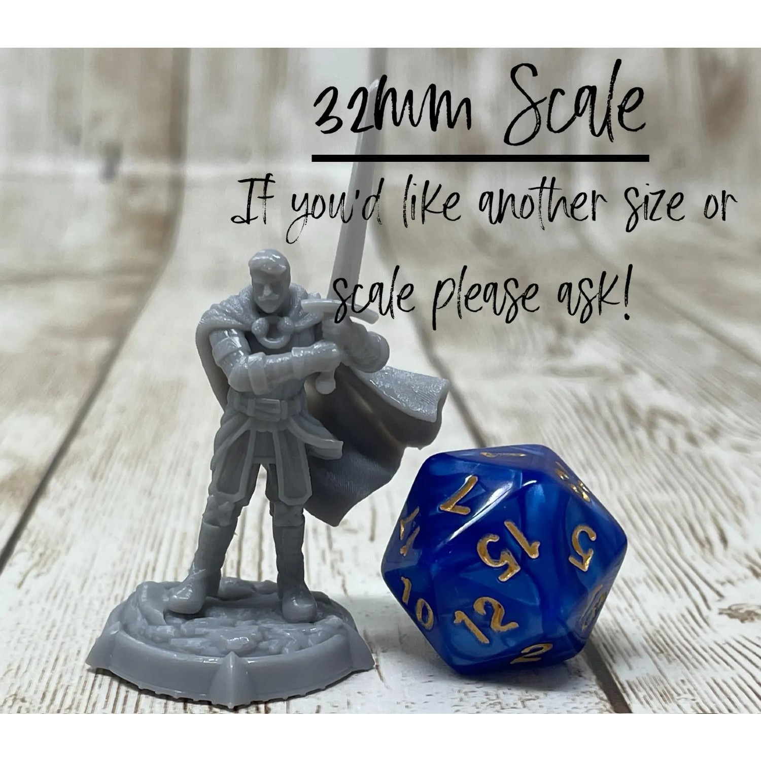 Trevor Astorio | Fighter | Male | Tabletop Miniatures | Koboldanger | D&D Dungeons and Dragons 5e- - Image 2