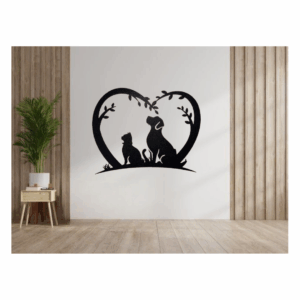 Dog & Cat Wall Decoration