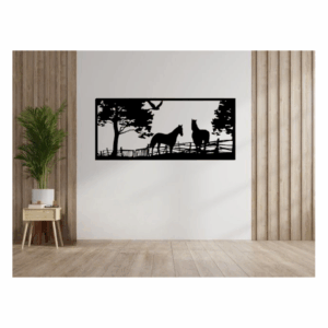Stylized Horse Wall Decoration