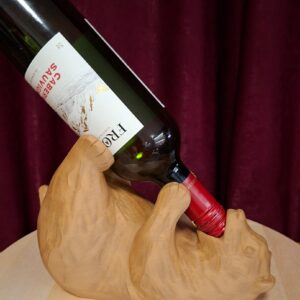 Bear Wine Holder