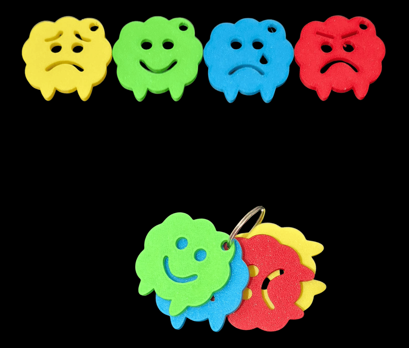 Chaveiro das Emoções Ovelhinhas