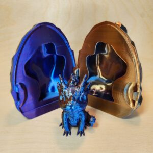 Dragon Egg - STONE - BLUE EARTH EDITION