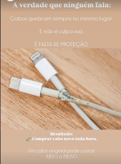 Etiqueta Protetora Cabo USB Personalizado 3D - Image 6